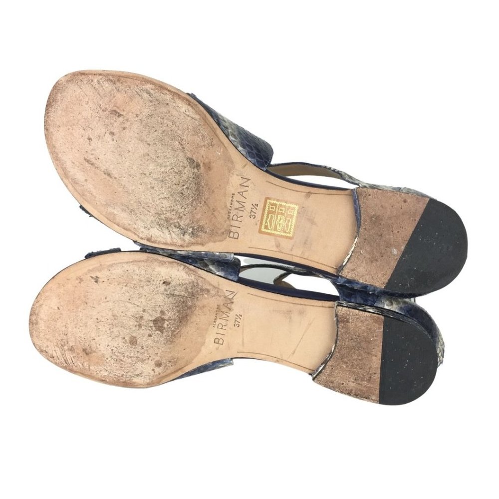 Alexandre Birman Felicie Python Cage Sandals EU 3… - image 12